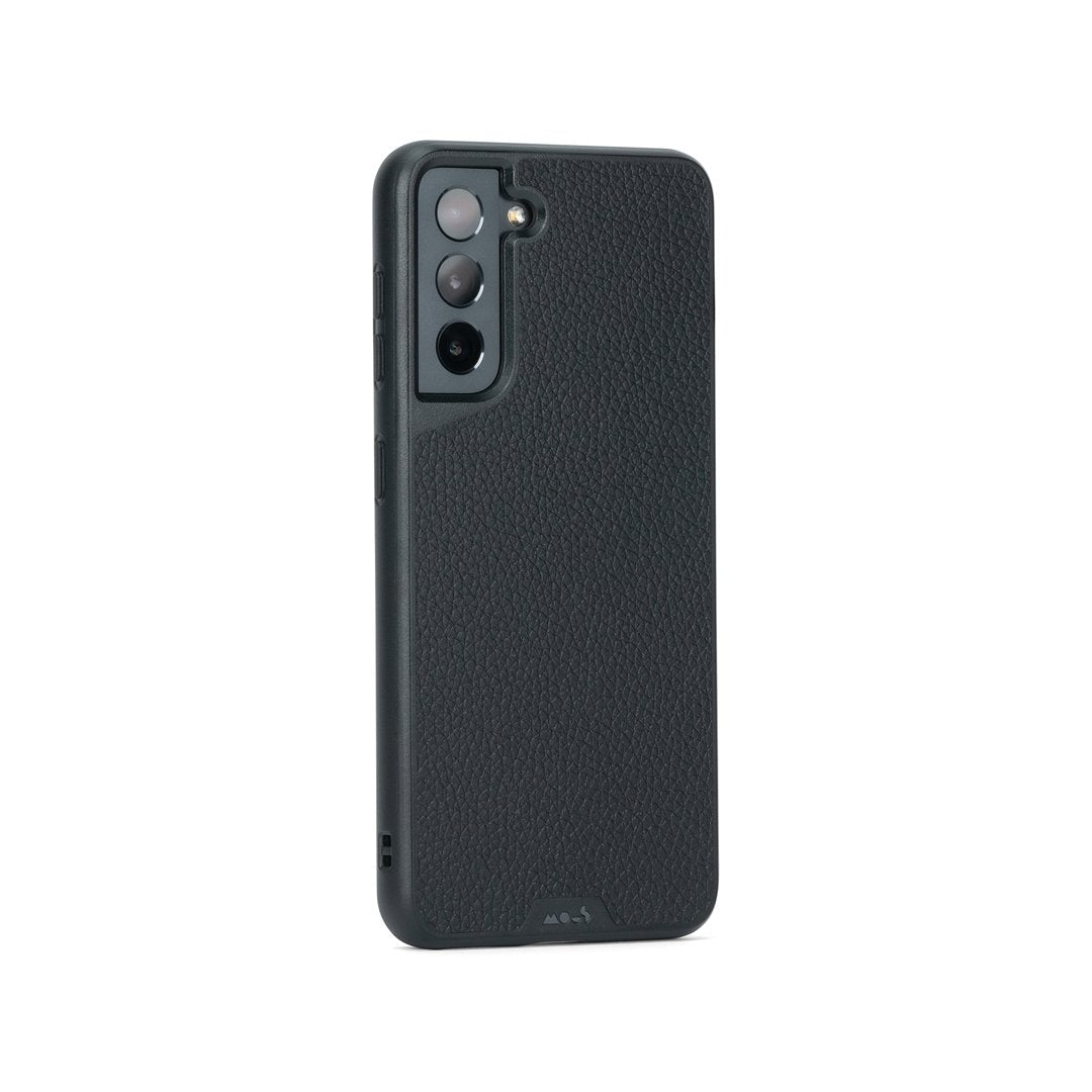Black Leather Protective Phone Case - Limitless - US 1149