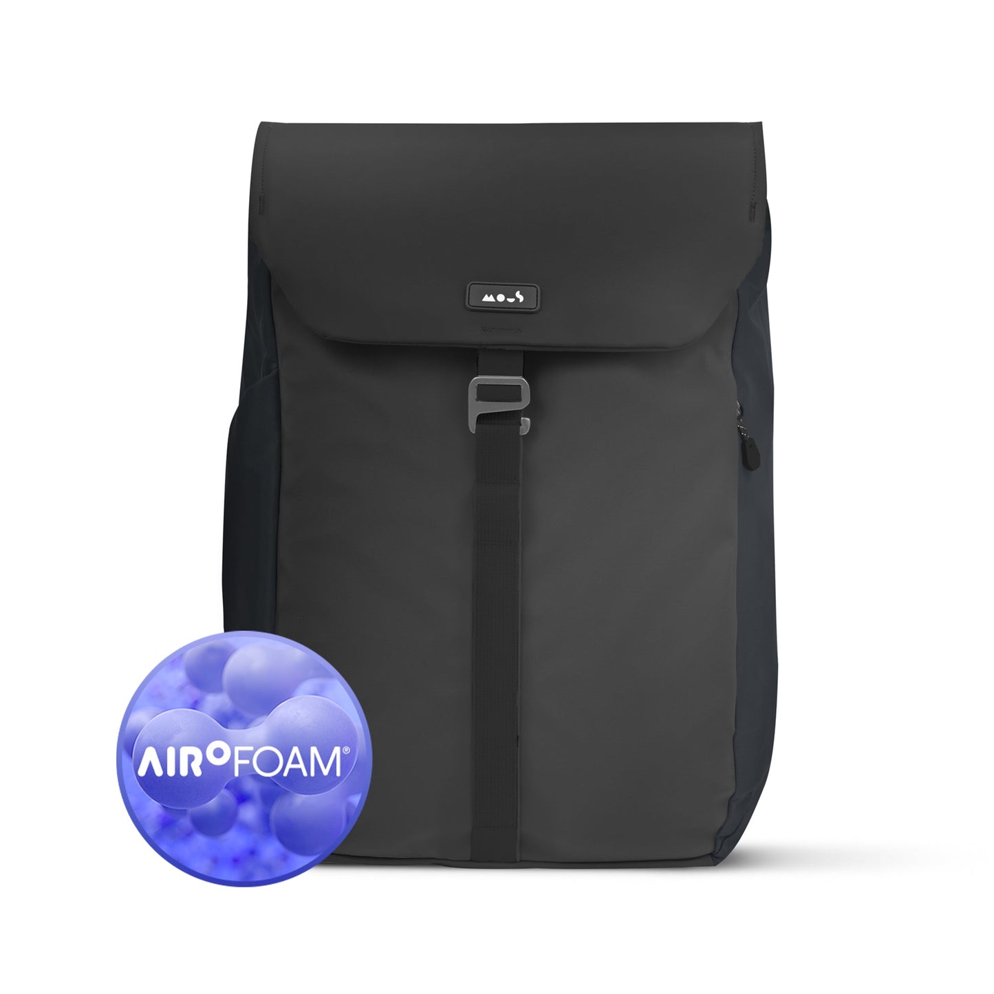 Flap Backpack with AiroFoam® - Midnight